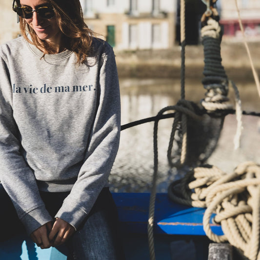 Sweat col rond la vie de ma mer