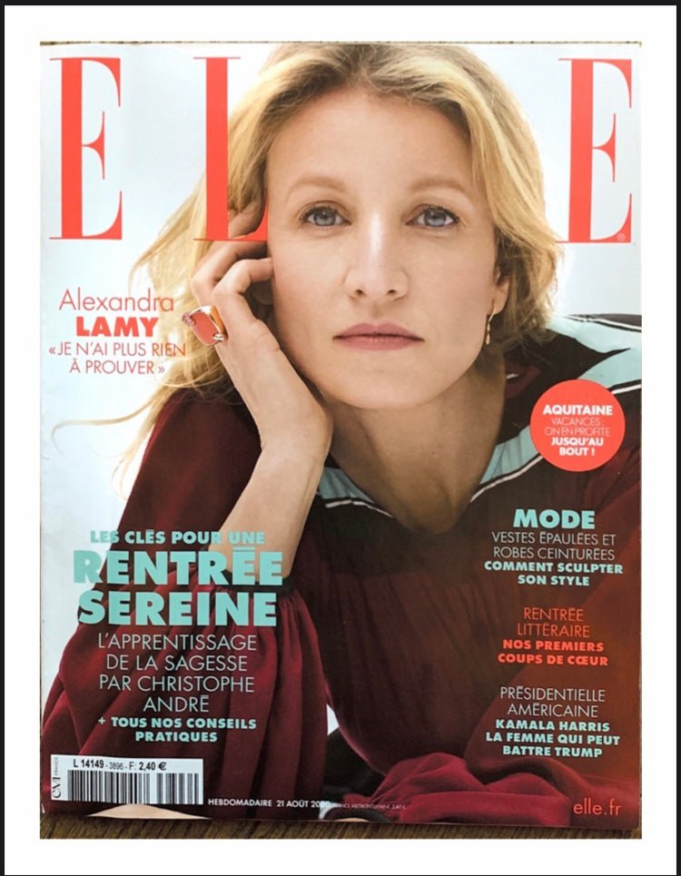 Une du magazine Elle Aquitaine article Mersea Mersea