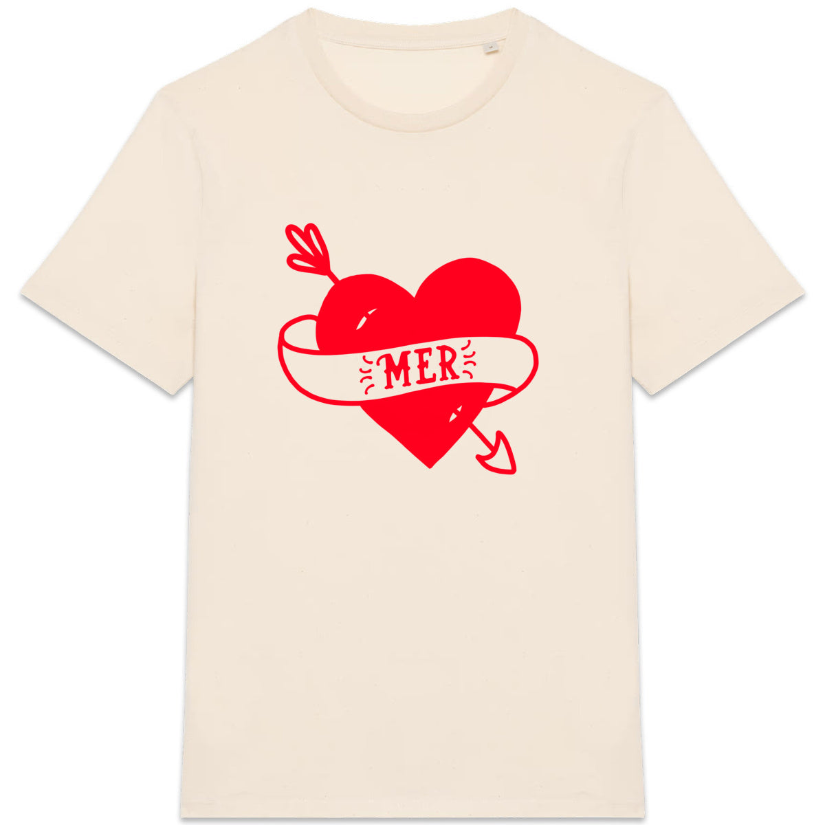T-shirt Red Heart Tatoo